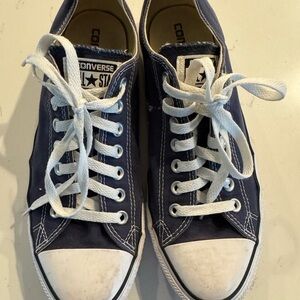 Converse Dark Blue Canvas Shoes